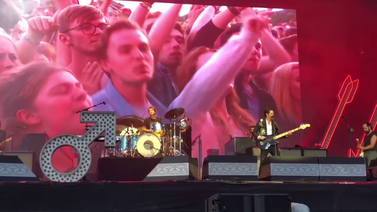 The Killers Live, Reasons, Kid Drummer from Crowd (Tony), TRNSMT Festival, Glasgow, UK, July 08, 20