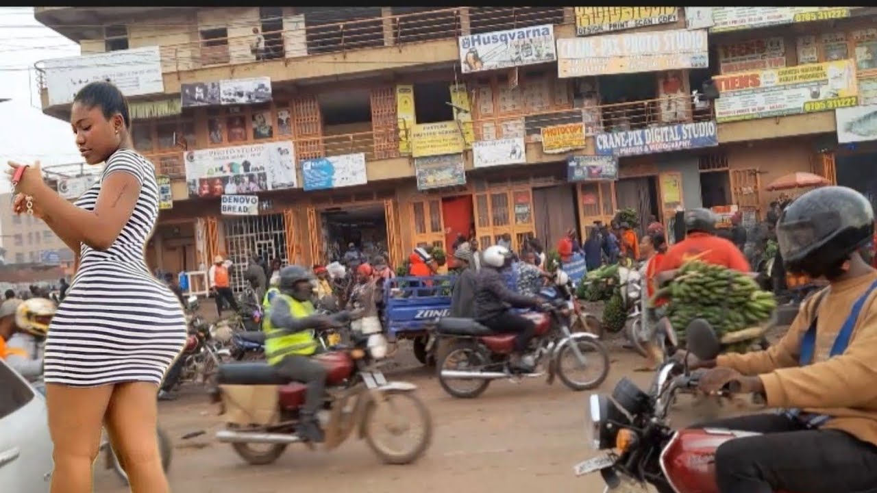 Kampala uptown, makindye, kibuye, Ndebba, busega on a Moto bike.