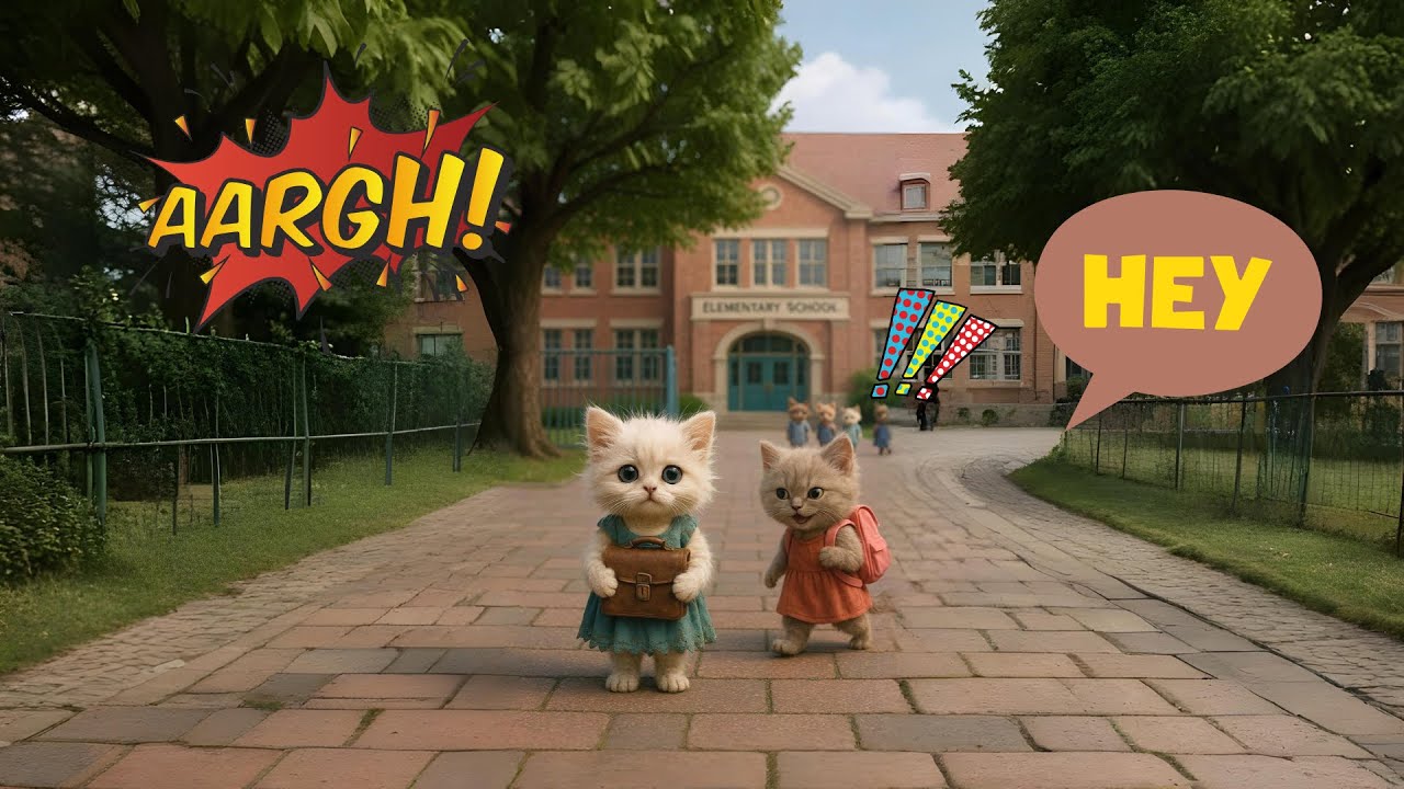 The poor cat was treated unfairly by its friends#viral #shorts #viralvideo #shortvideo #poorcat #ai 