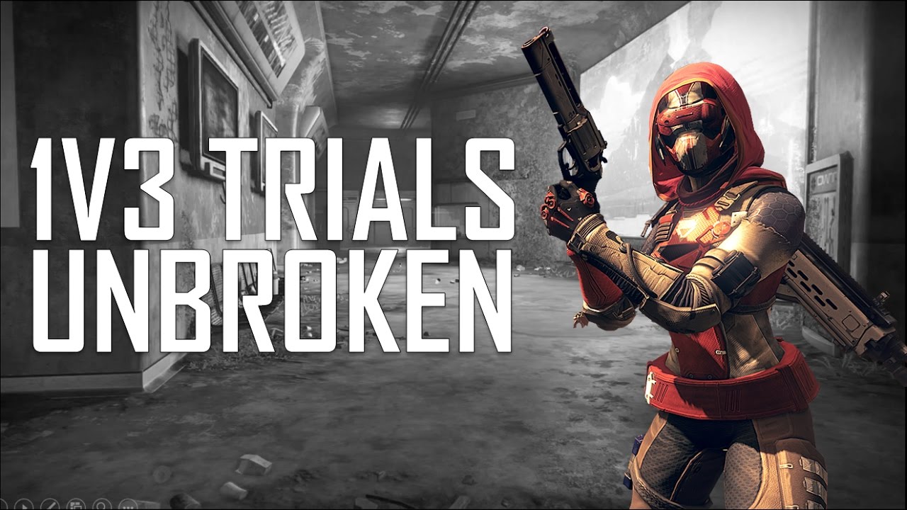 My first Unbroken 1v3 Trials of Osiris match!