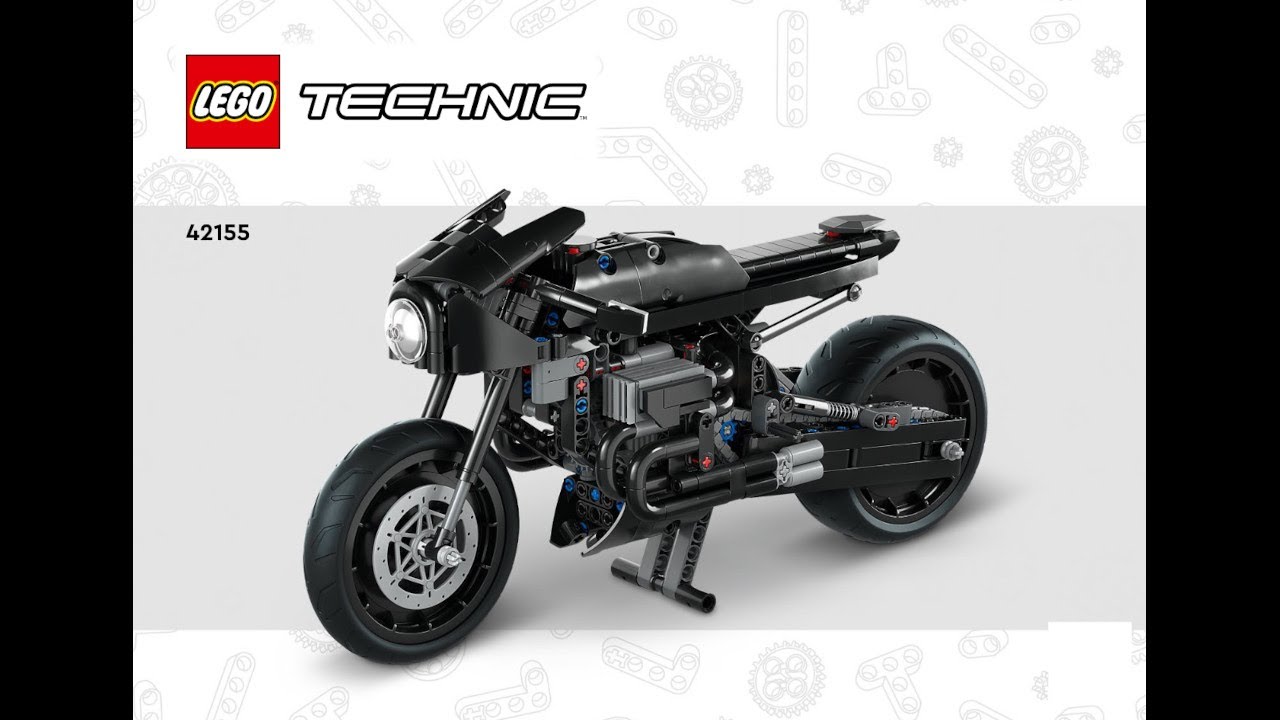 LEGO Instructions | Technic | 42155 | The Batman - Batcycle | DC | Batman
