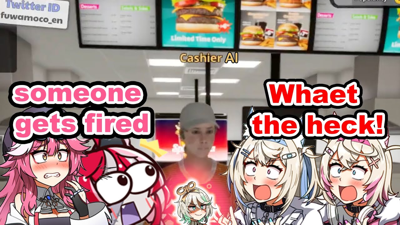 Расцвет: ИИ берёт верх — глазами Фувамоко, Роары и Оли | 『Hololive』