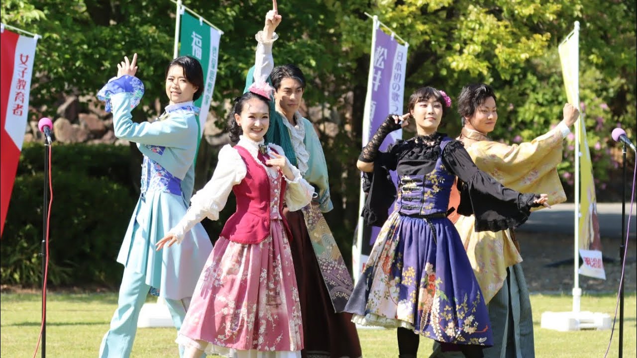 【2025年4月29日(火)2回目】芝生広場公演　明治偉人隊