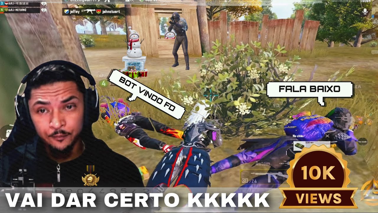ESSA PARTIDA RUMO CONQUISTADOR FOI UMA LOCURA PUBG MOBILE