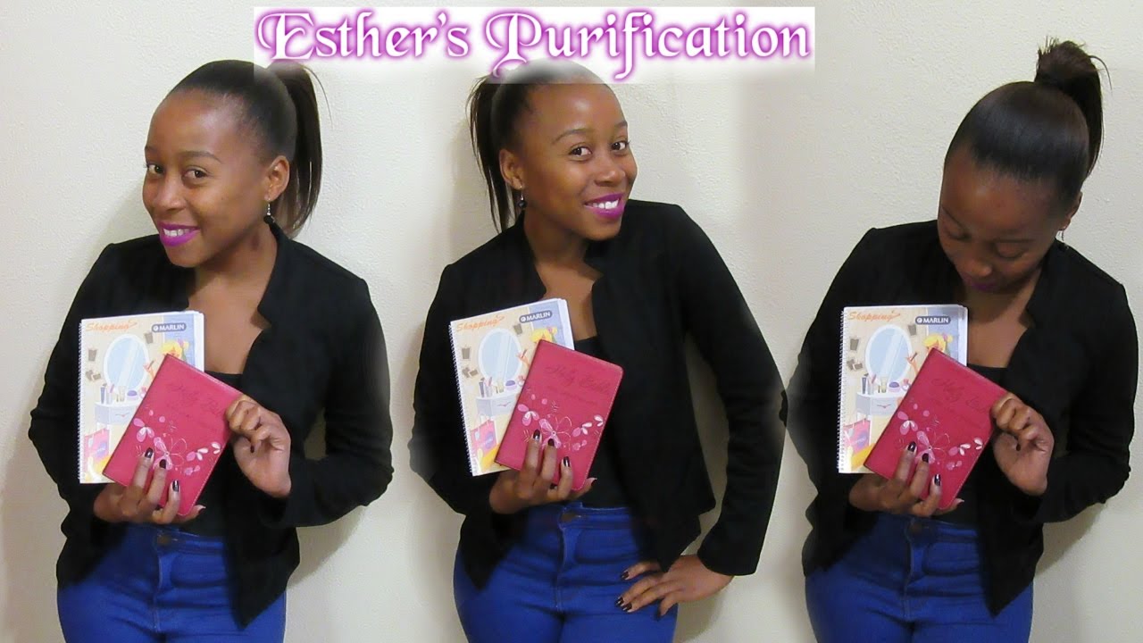 While you wait| Letting God purify you- Esther's purification process