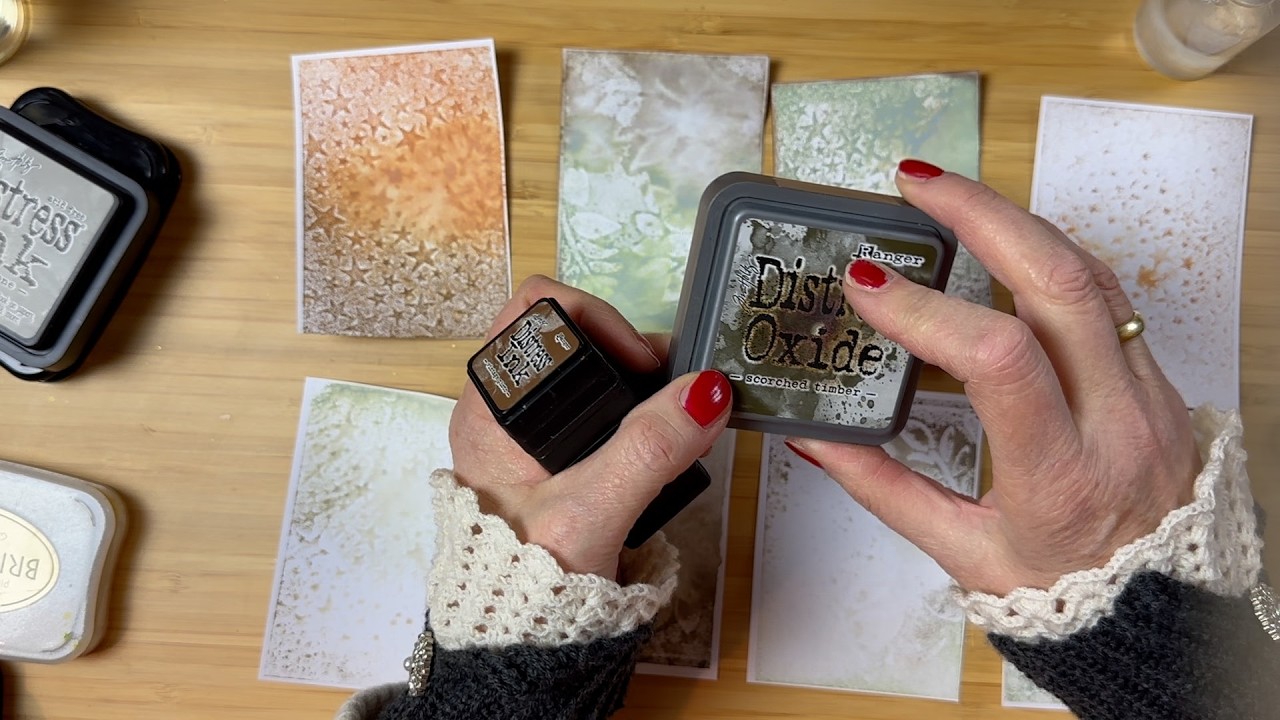 Heatfoamie  Stempeln mit heissem Schaumstoff