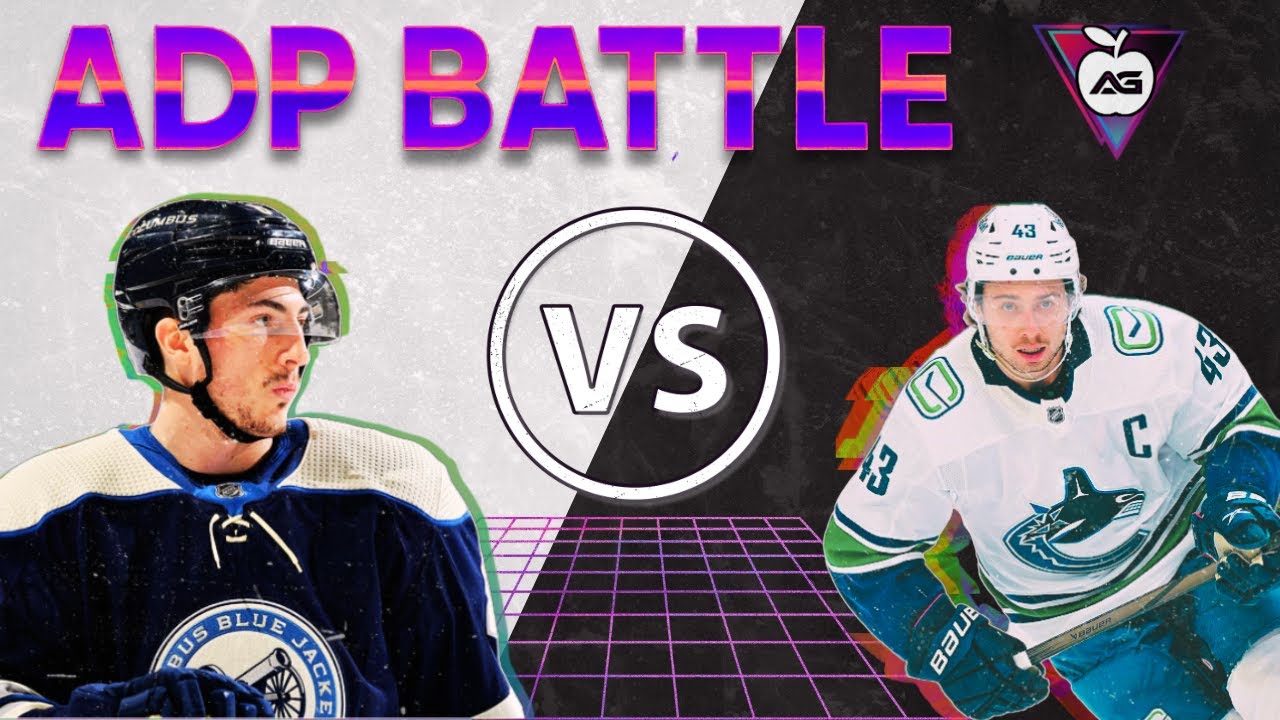 Who Would YOU Draft? 🔥 ADP Battles ft. Matt Larkin | Fantasy Hockey 2025