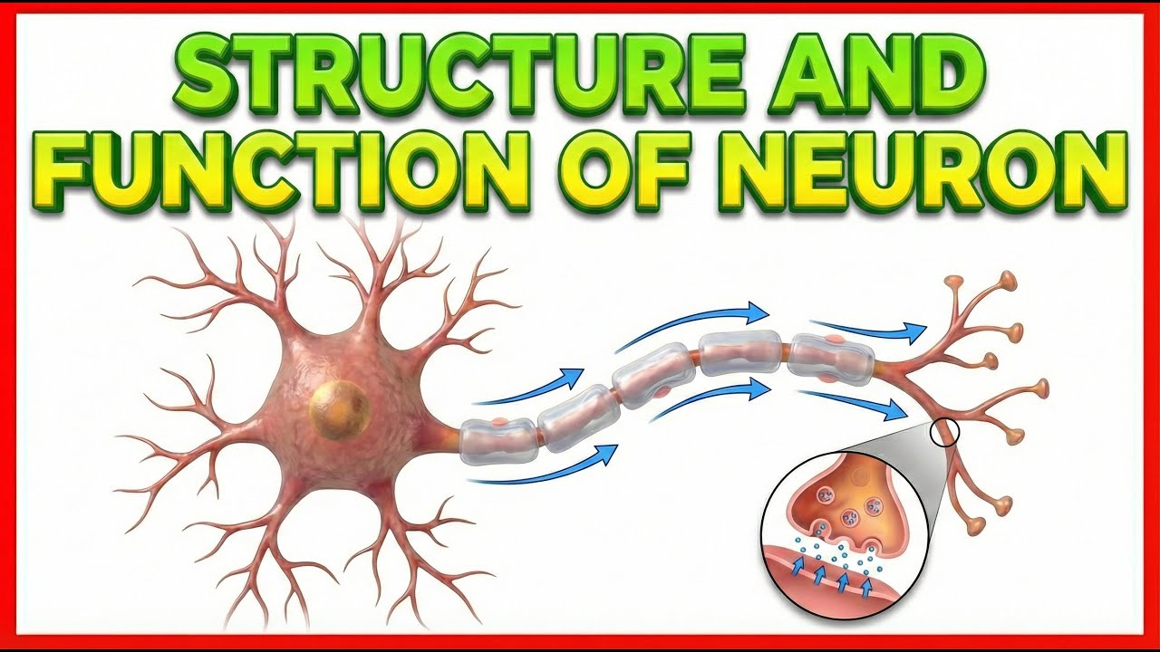 Structure and function of Neuron - Animation