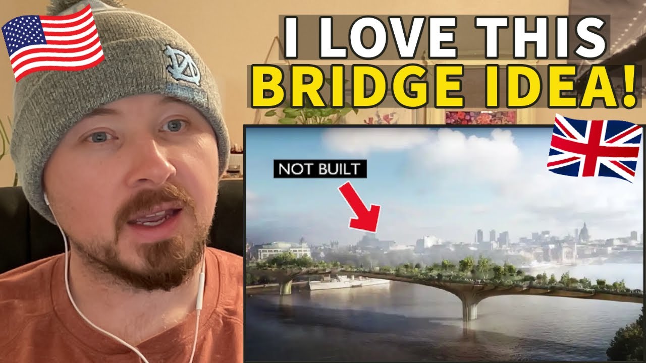 American Reacts to Why Are There No Bridges in East London?