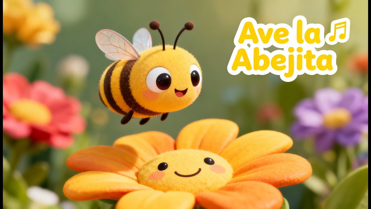 Ave la Abejita 🐝 | Loop Infantil 10 Minutos | Videos para Bebés