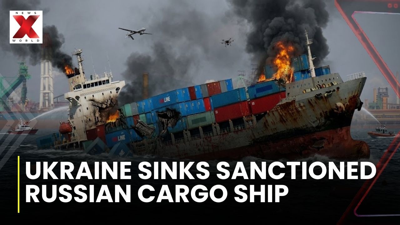 Украина потопила российское грузовое судно и нанесла удары по нефтеперерабатывающим заводам в глу...