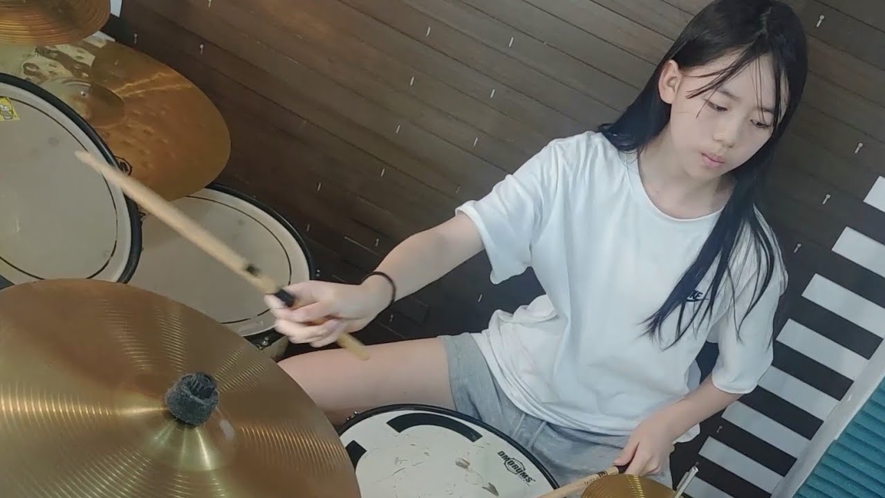 iron maiden the trooper 초6 윤비츠의 드럼 연습곡 1차영상 아이언메이든 트루퍼 인더기타 대구드럼학원