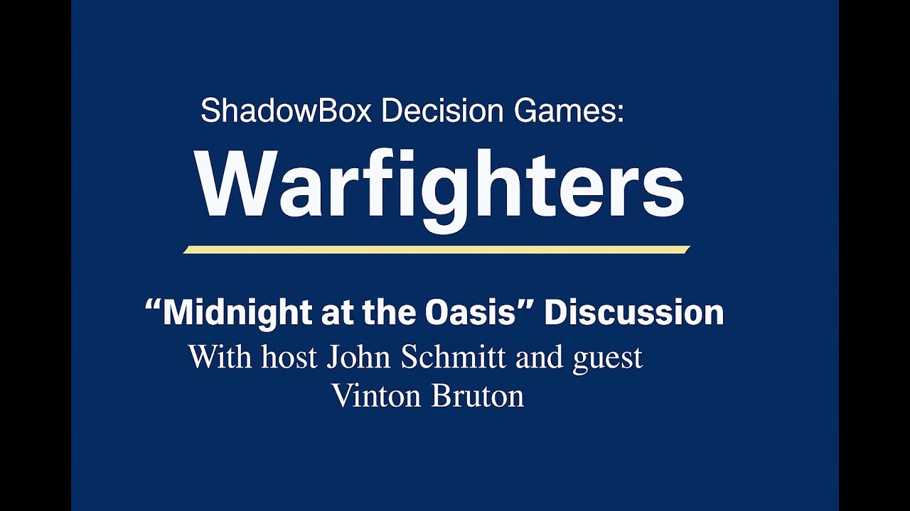 TDG 05: Midnight at the Oasis