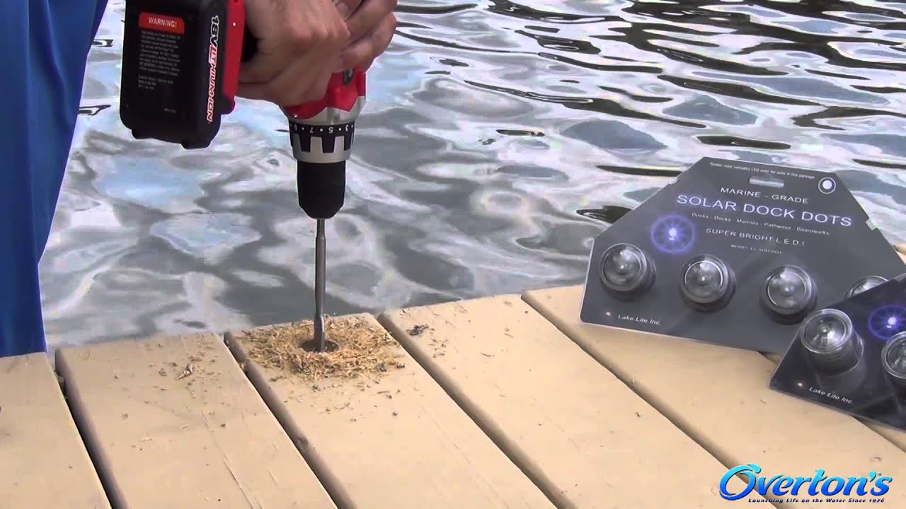 Lake Lite Solar Dock Dot Lights