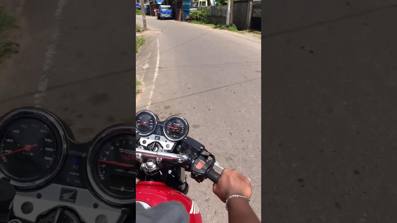 Honda CB4 feeling එක🚀🥰 #slbikes #viralshorts #trending #shorts