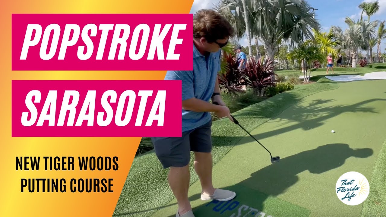 PopStroke Sarasota by Tiger Woods - Food, Fun & Hole-in-Ones???