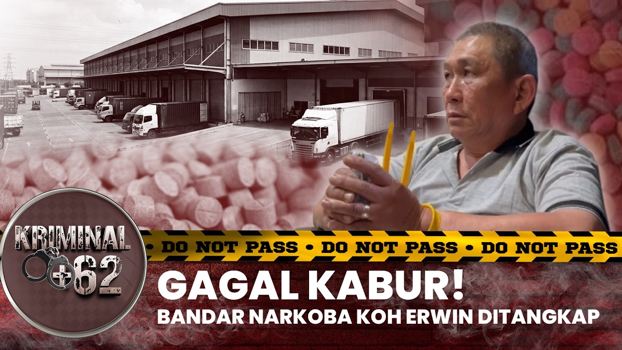 Bandar Narkoba 'Koh Erwin' Ditangkap! Buron yang Suap Mantan Kapolres 2,8 M Gagal Kabur ke Malaysia