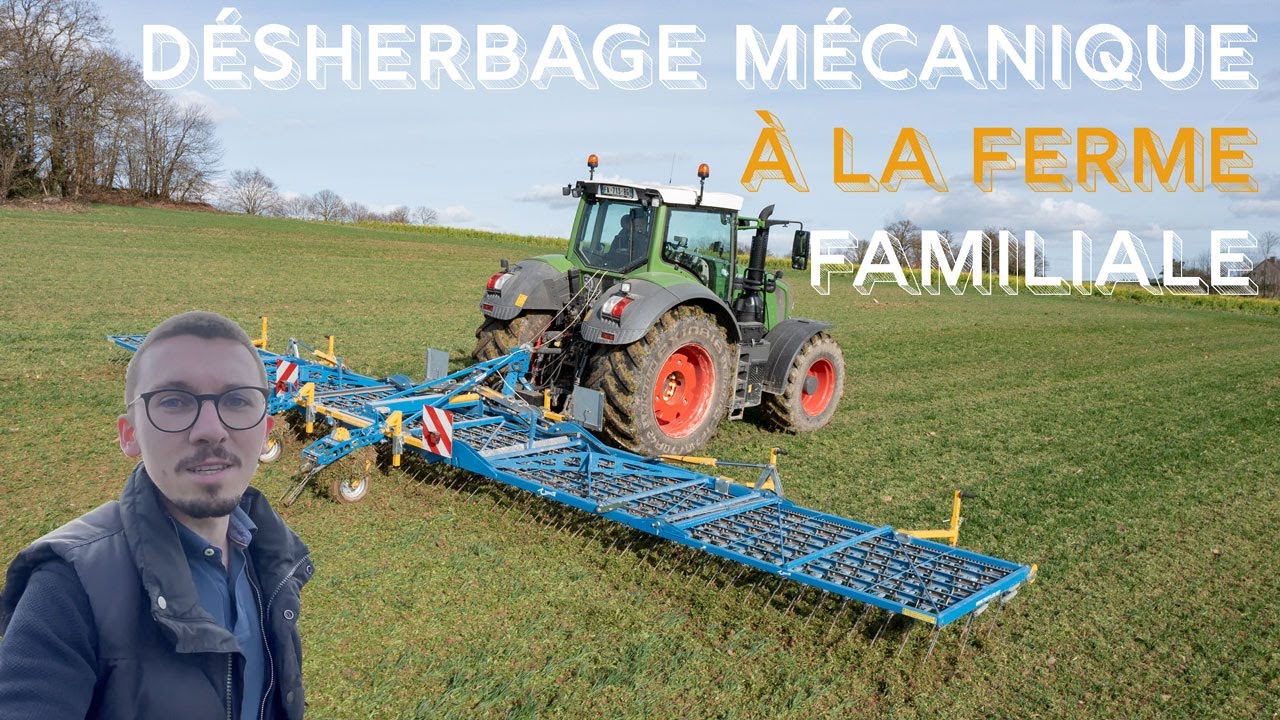 Je vous explique le désherbage mécanique à la ferme 🐮 🌾