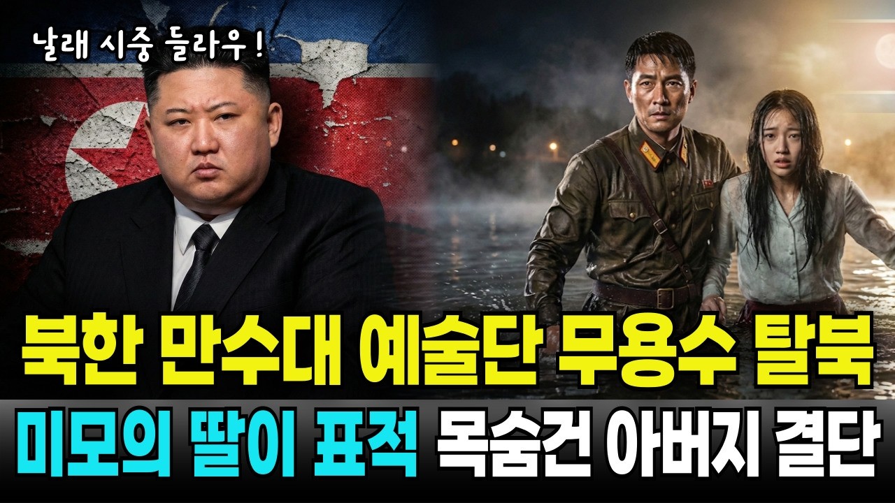 북한 만수대예술단 무용수 탈북... 미모의 딸이 '표적'이 되자, 보위부 간부 아버지가 내린 결단 | 탈북감동사연ㅣ탈북자사연ㅣ북한사연 | 시니어사연