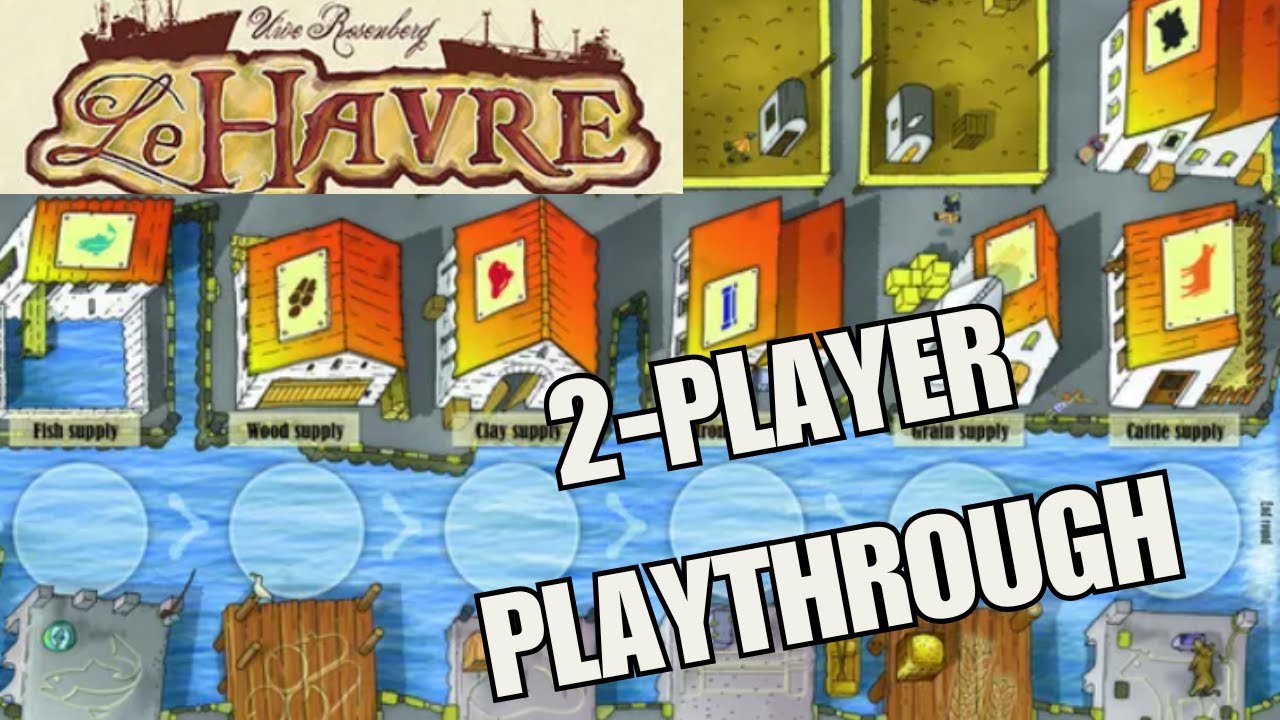 Taking Down the Hardest Opponent | Le Havre App 2-player Playthrough