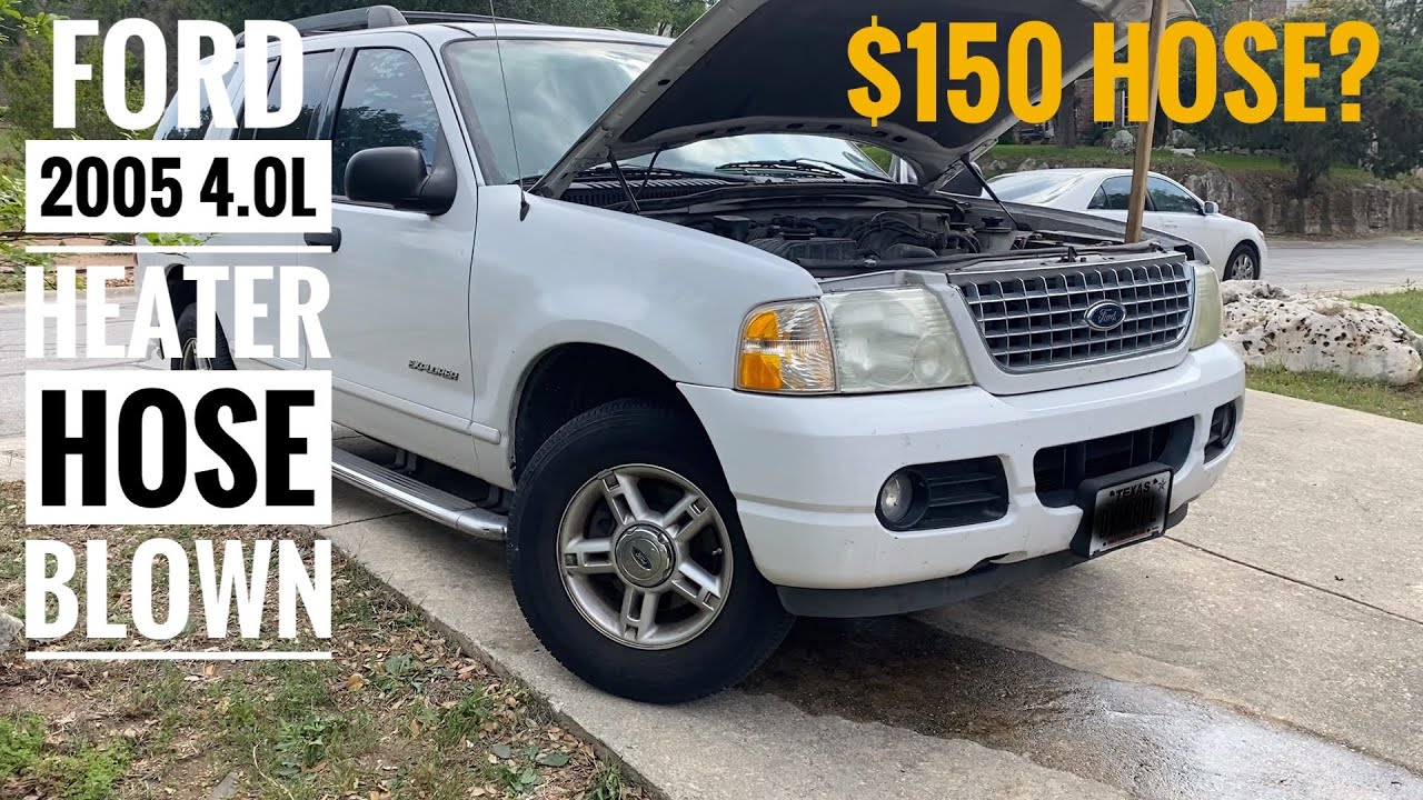 Blown Heater T Pipe 2005 Ford Explorer 4.0L