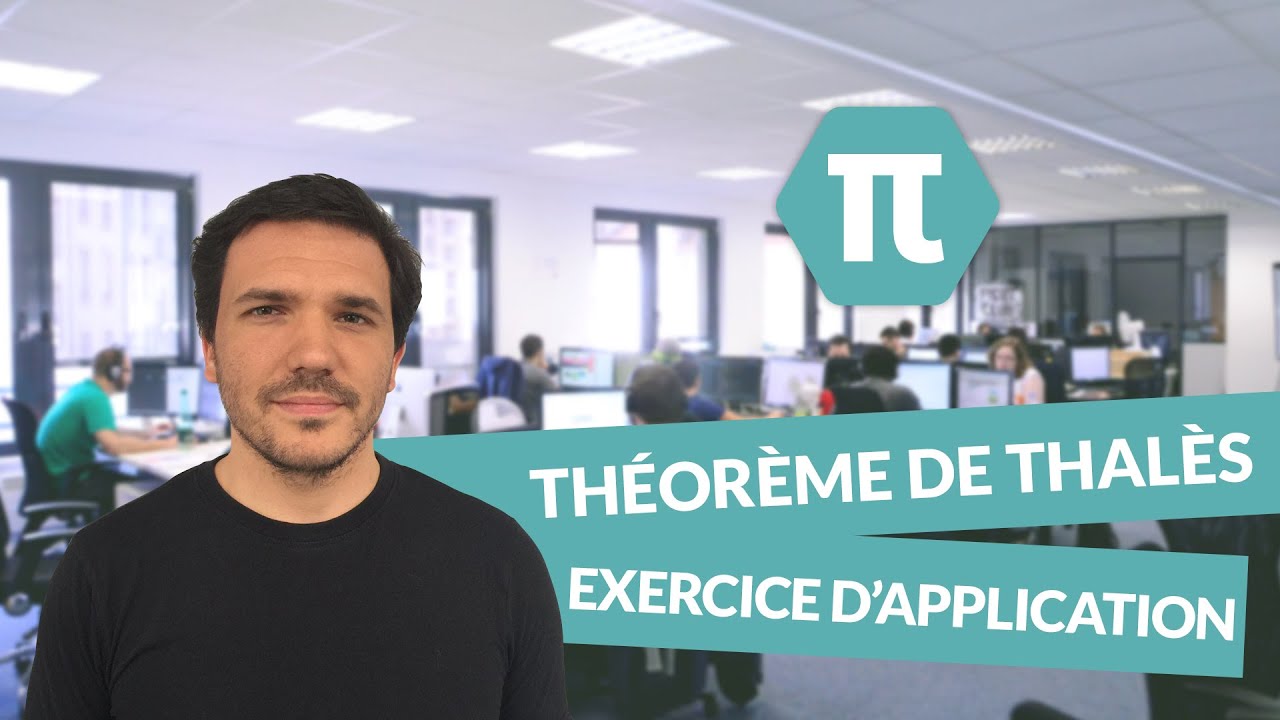 Théorème de Thalès - Exercice - 3ème