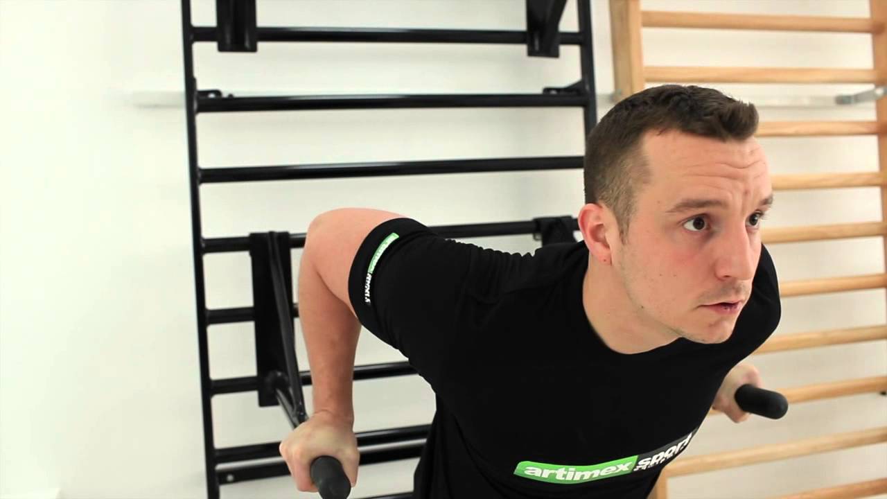 Dip Bar f&uuml;r Sprossenw&auml;nde