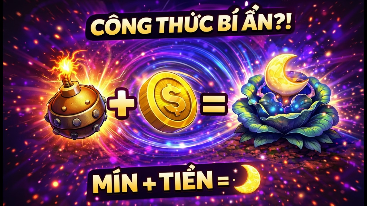 02:51 Phát Hiện Công Thức Bí Ẩn 🤯 Mìn + Đồng Tiền = Bắp Cải Mặt Trăng Tối Thượng?! | PVZ RH Fusion