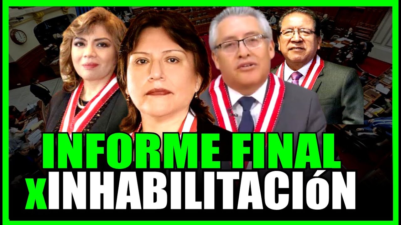 URGENTE! DELIA ESPINOZA Y OTROS FISCALES SUPREMOS RESPONDE EN EL CONGRESO POR POSIBLE INHABILITACIÓN
