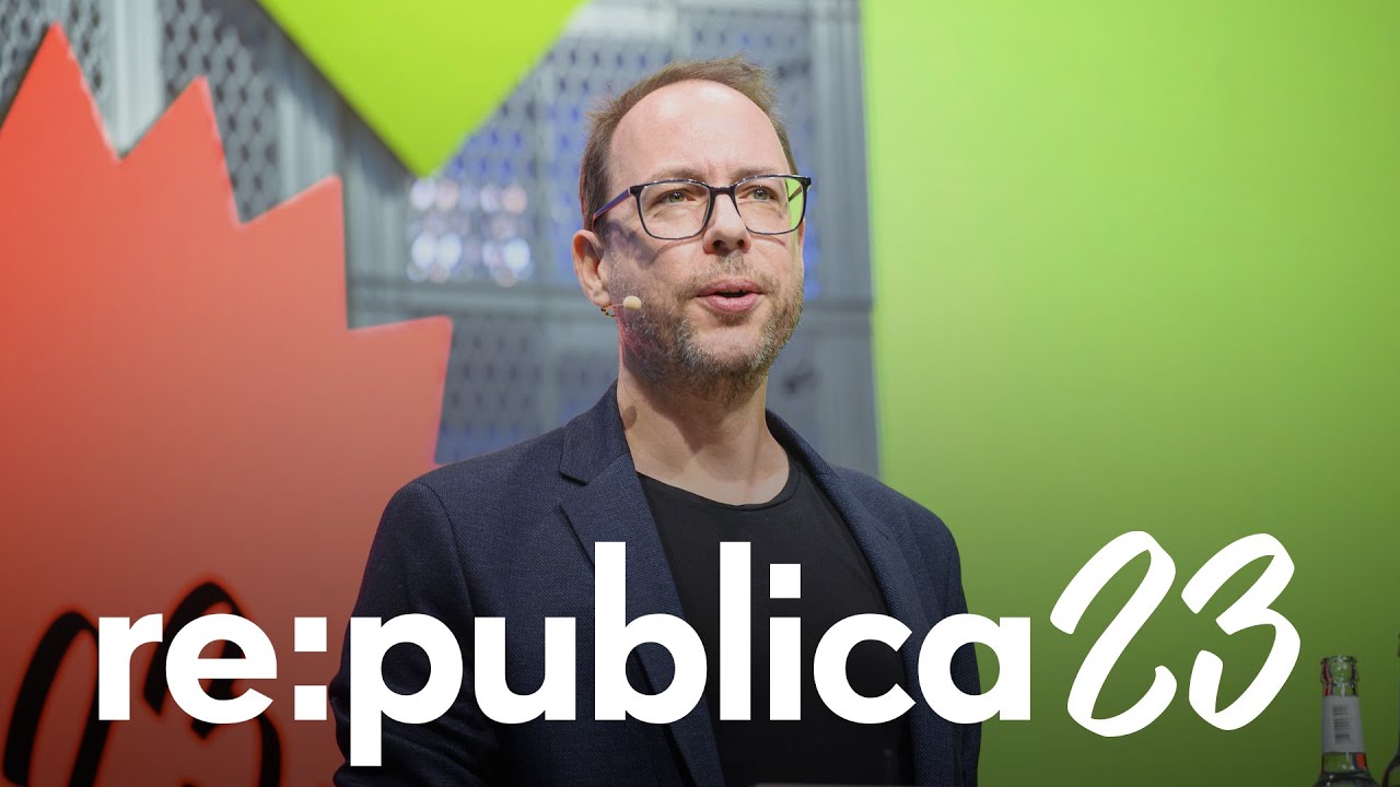 re:publica 2023: Markus Beckedahl - Ein besseres Internet ist immer noch möglich