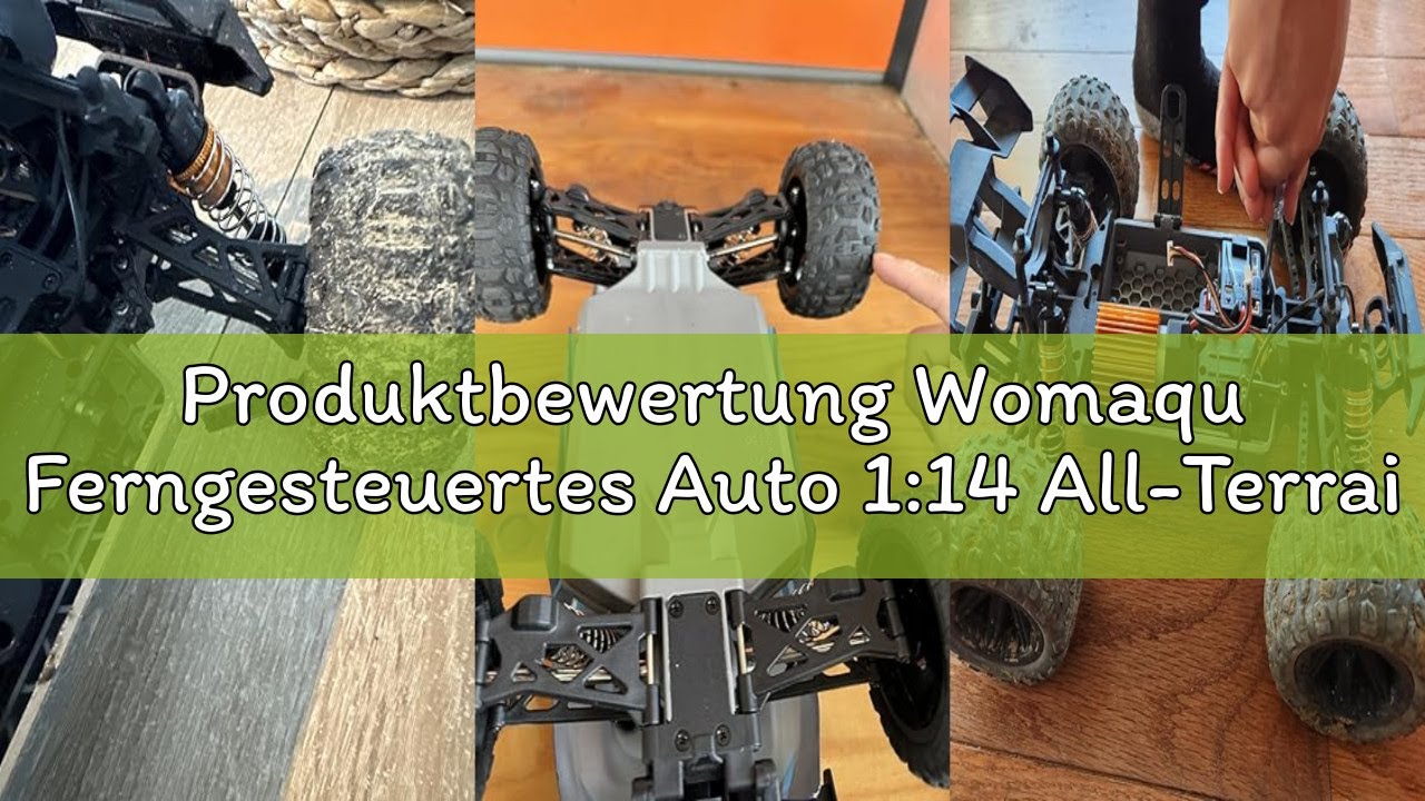 Produktbewertung Womaqu Ferngesteuertes Auto 1:14 All-Terrain RC Auto für Erwachsene & Jungen, 4WD O