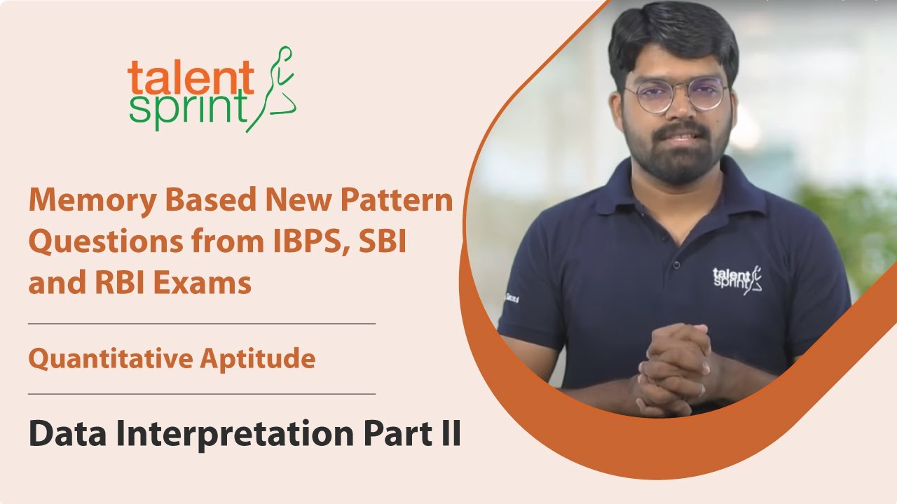 Data Interpretation Part II || Memory Based New Pattern Questions from IBPS, SBI and RBI Exams