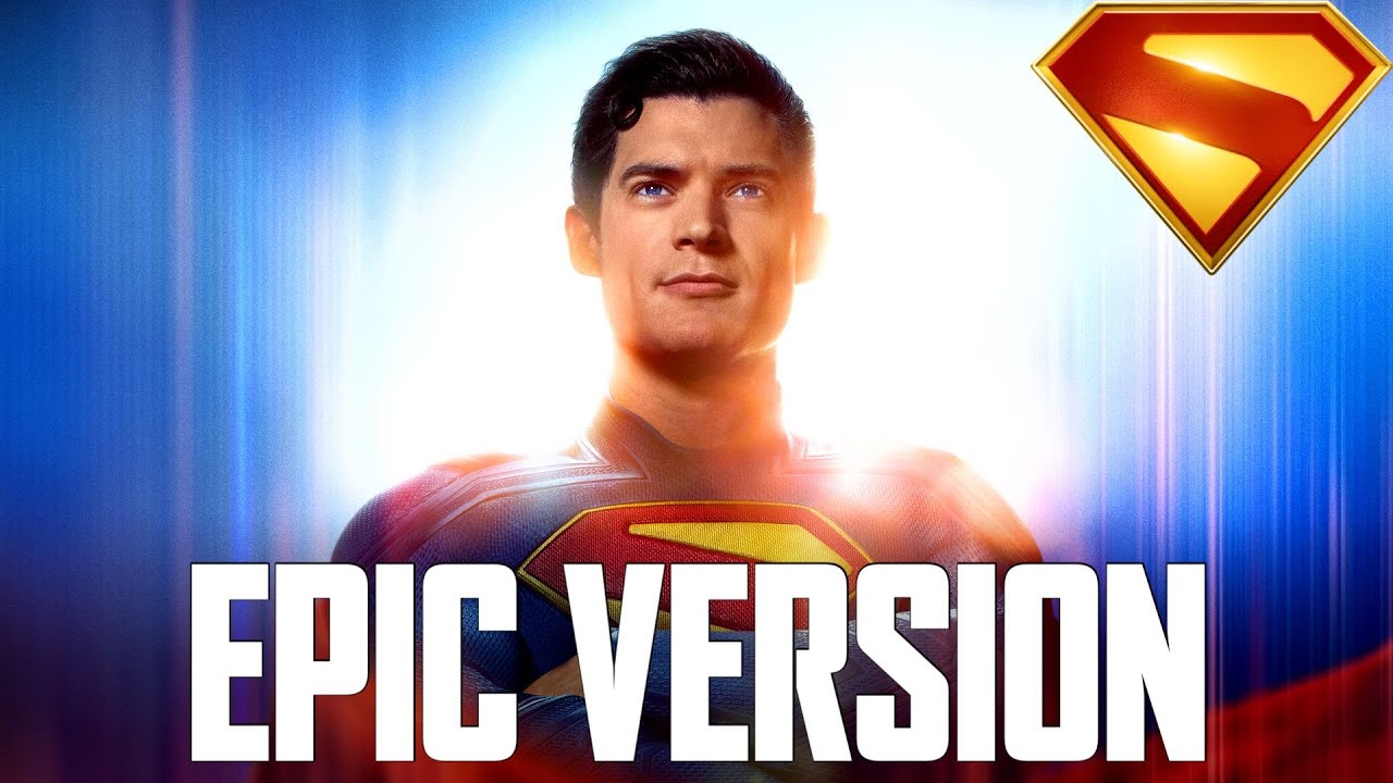 Superman 2025 X Man Of Steel Theme | EPIC VERSION (Look Up X Flight)