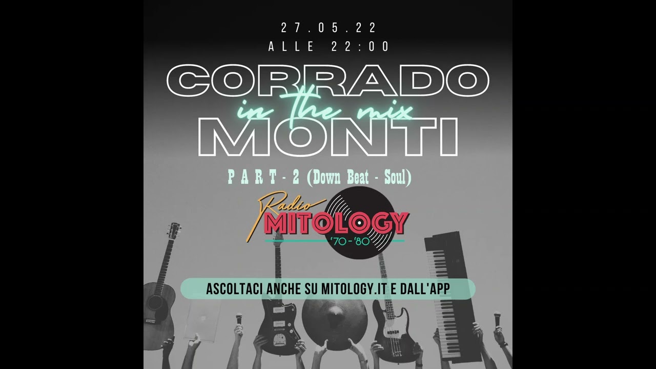 MITOLOGY IN THE MIX Part 2 del 27/05/22 RADIO MITOLOGY 70/80 by Corrado Monti dj