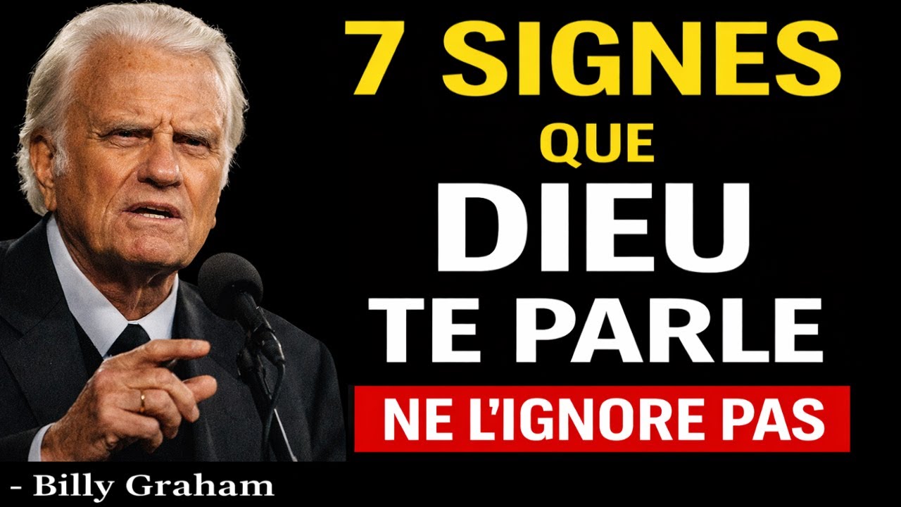 Le Saint-Esprit te Parle à travers ces 7 Signes secrets – Ne les ignore surtout pas ! - Billy Graham