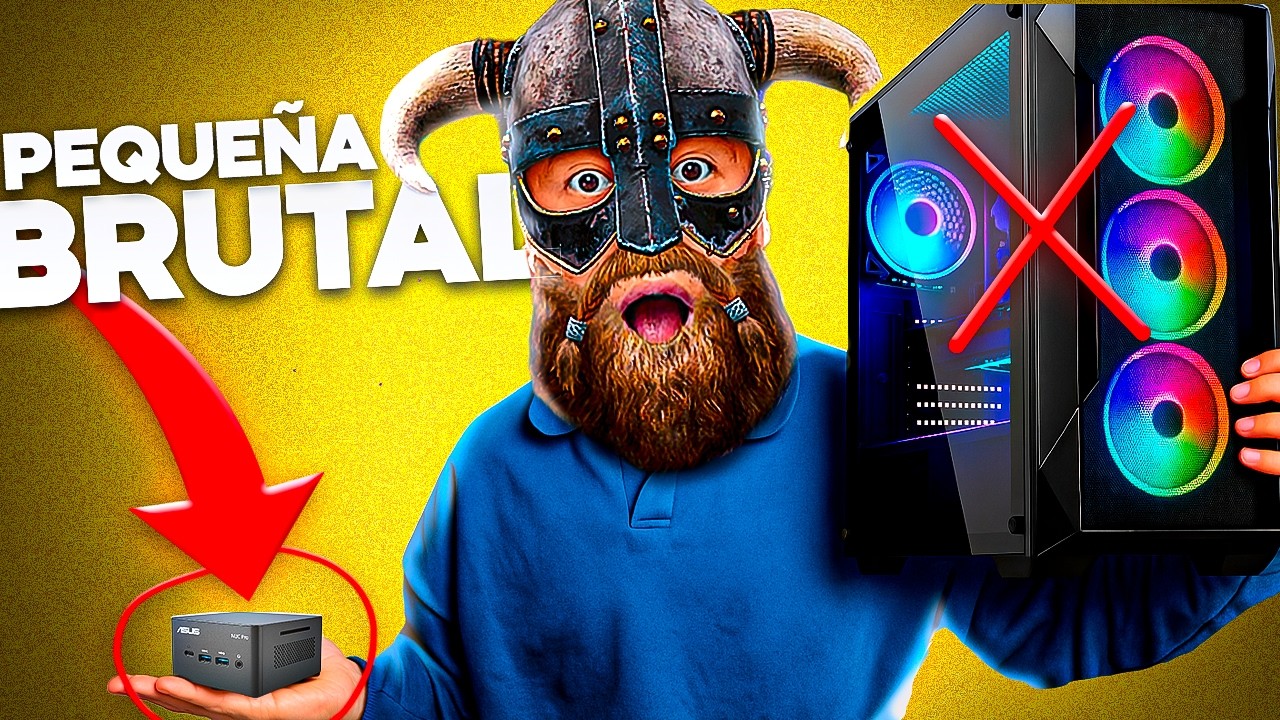 Esta MINI PC humill&oacute; a mi PC Gamer 😳💀 / Asus NUC PRO