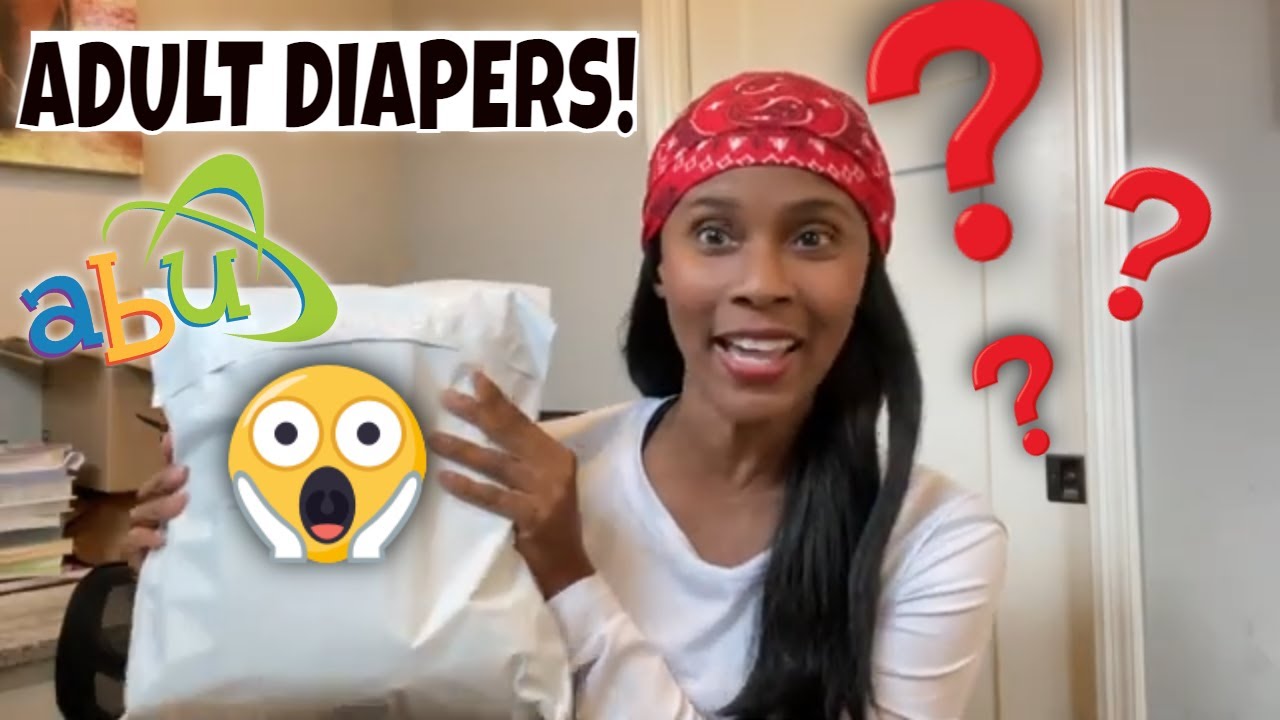 ABUniverse Package What Did I Purchase (ADULT DIAPERS)| Cute BUNNY Adult DIAPERS!