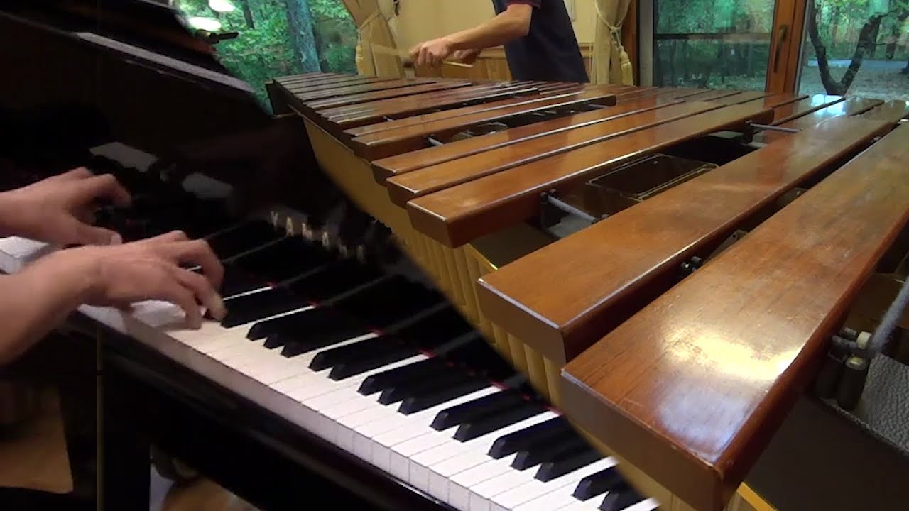 【マリンバ＆ピアノ】Happy Dance（ハッピーダンス）