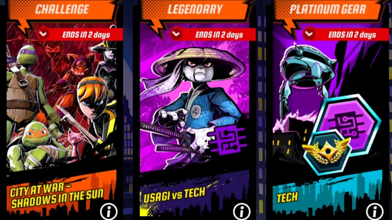 TMNT Legends. TECH.