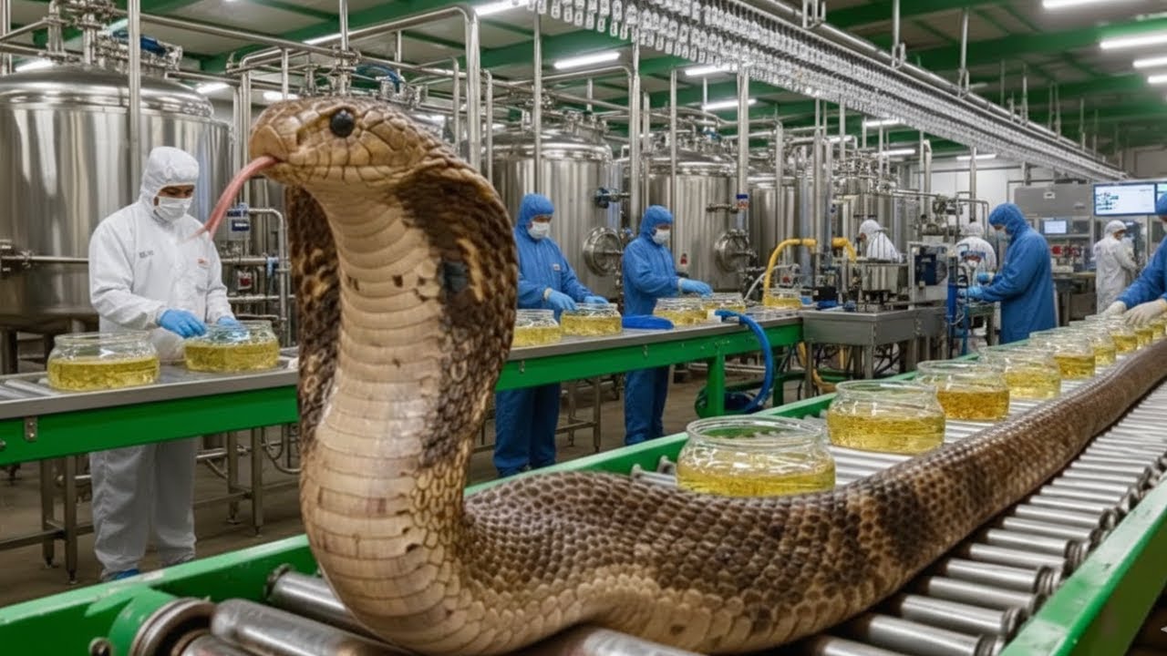 Dentro de la fábrica: Veneno para medicina y cuero para moda (Proceso Completo)