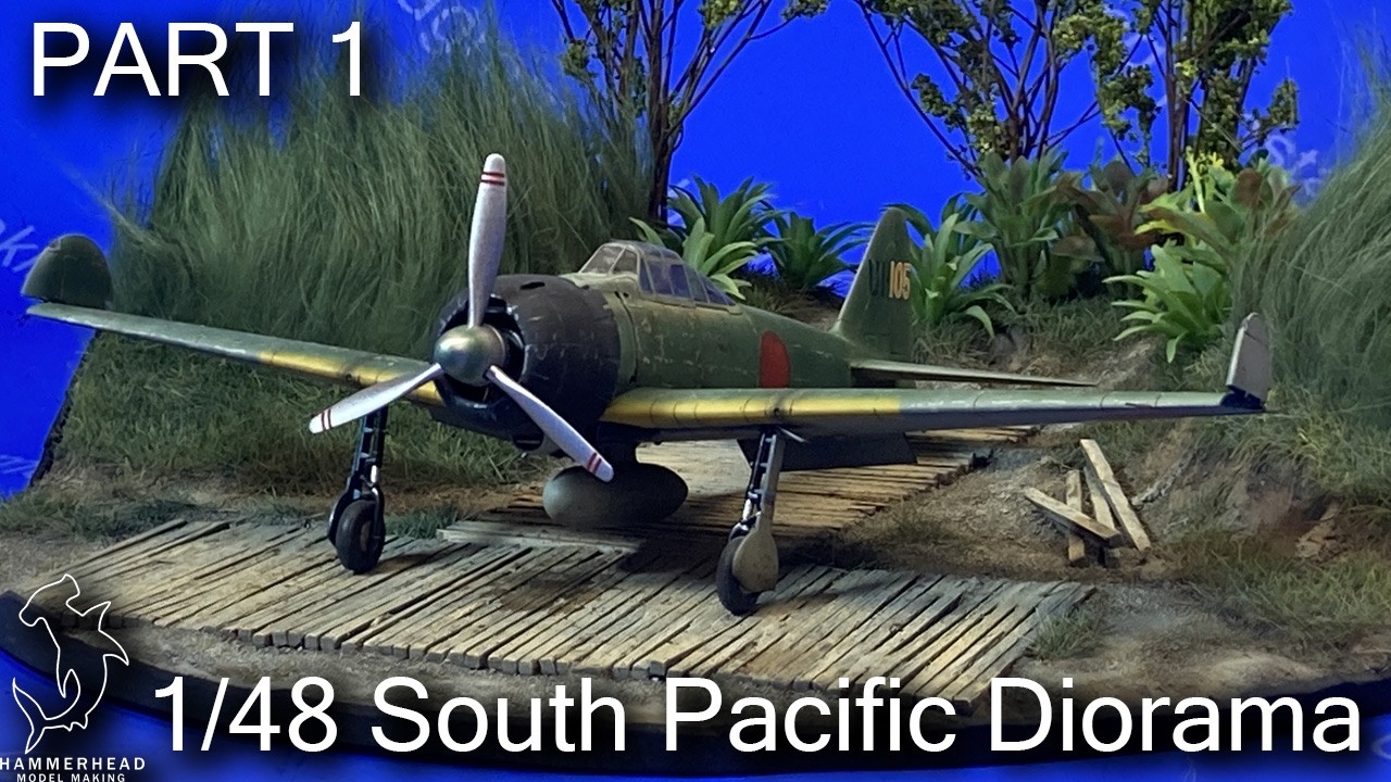 South Pacific Island Airbase Diorama 1/48 | Build Series Part 1