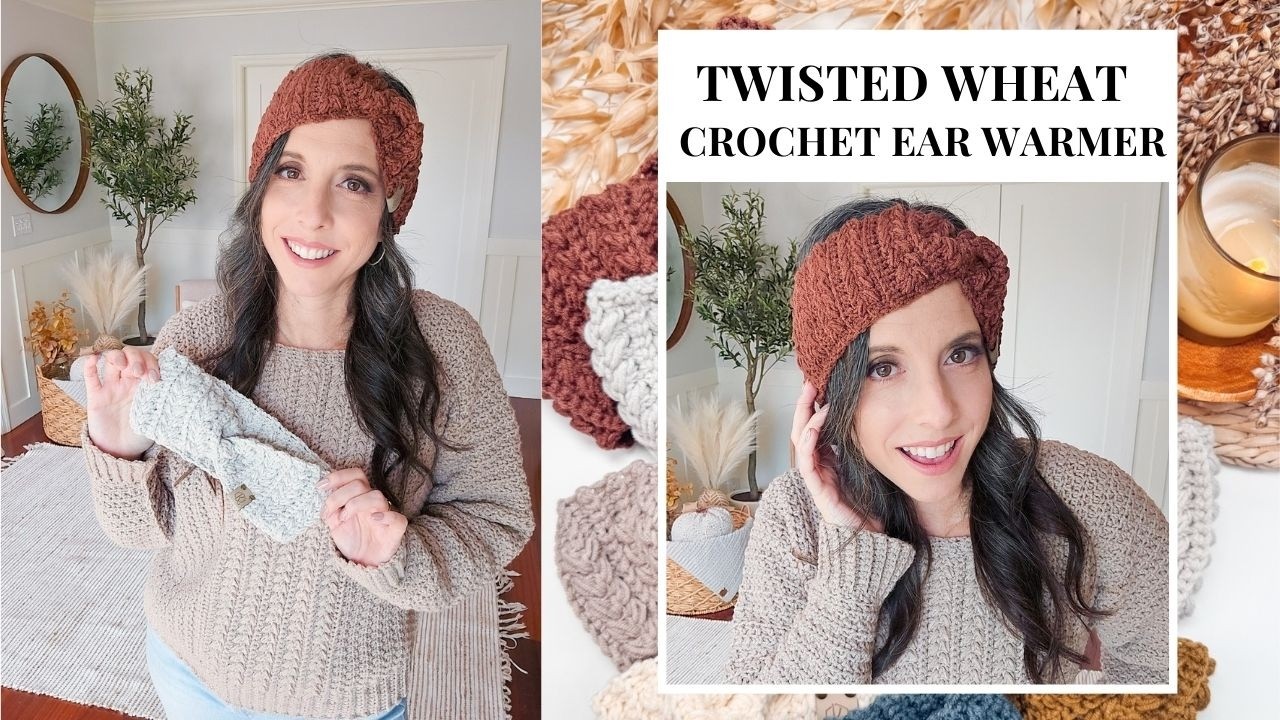 Twisted Wheat Stitch™ Ear Warmer Video Tutorial