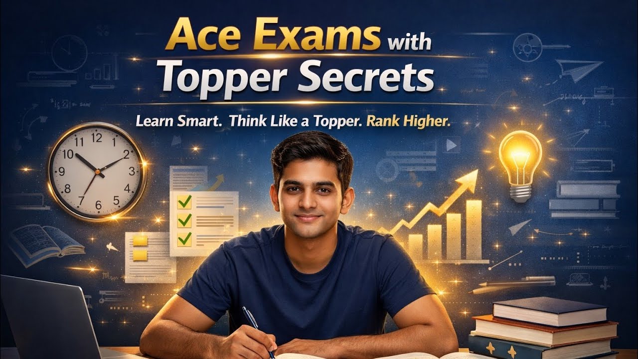 Ace Exams With Topper Secrets | Exam Me Pass Kaise Hona Hai ? Simple Trick