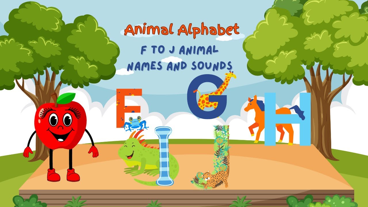 F to J - Animal Alphabet