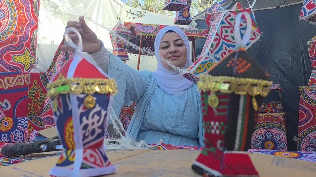 النازحة ريهان شراب تصنع 