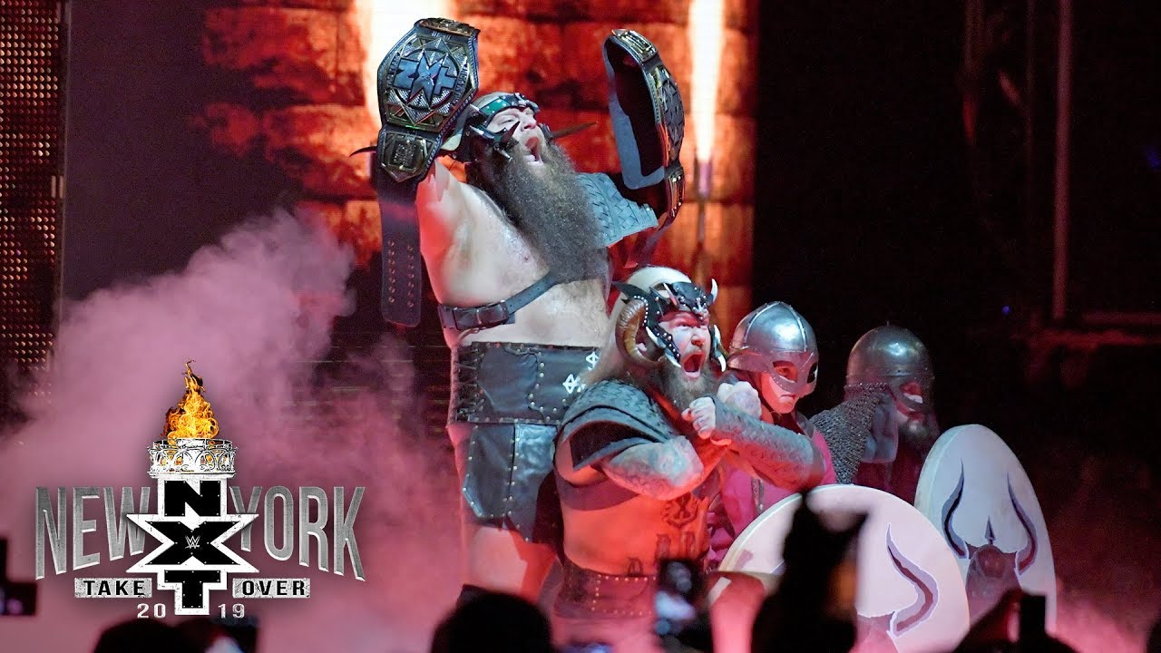 The War Raiders arrive for battle: NXT TakeOver: New York (WWE Network Exclusive)