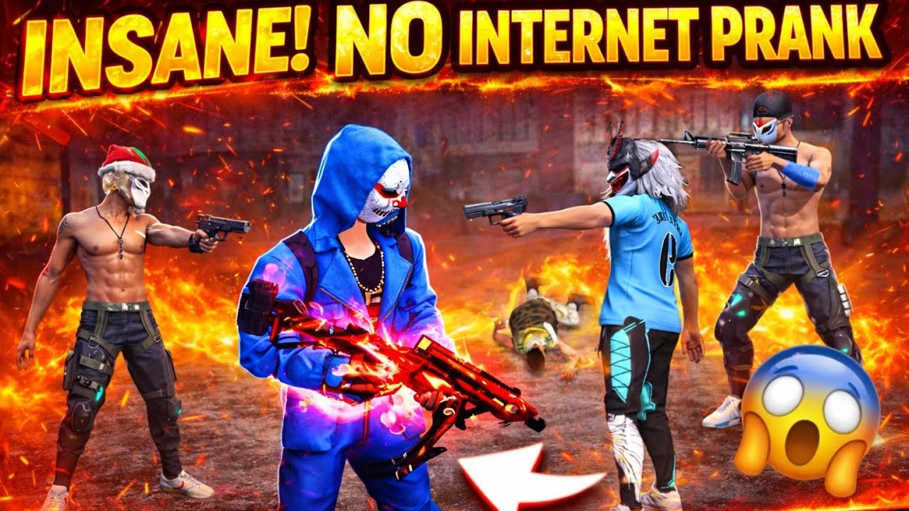 No Internet Prank 🤣| FREE FIRE FUNNY GAMEPLAY | TRIGGER 89