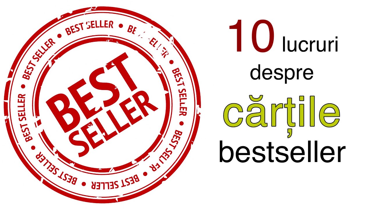 10 lucruri despre cărțile bestseller