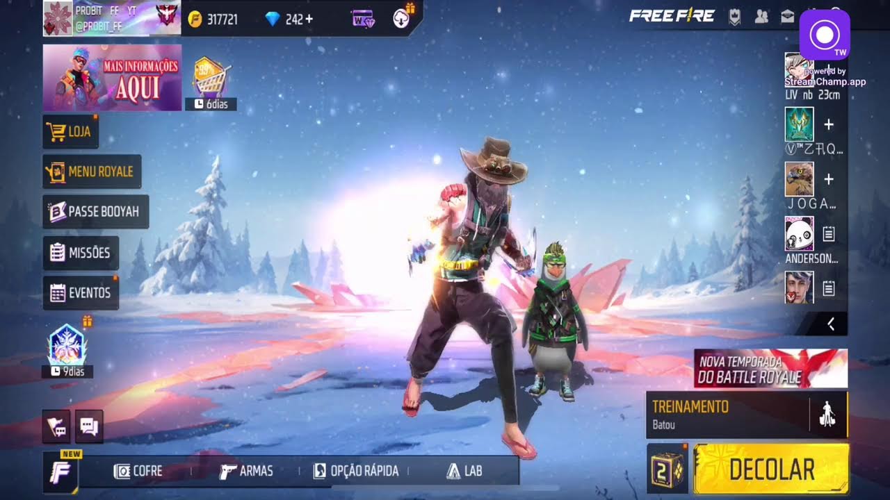 PROBIT FF AO VIVO FREE FIRE RANKED RUMO AO DESAFIANTE