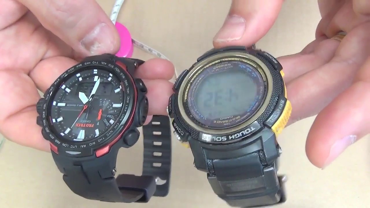 プロトレックのカーボンファイバーバンド